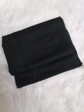 plain winter shawl-Black Color